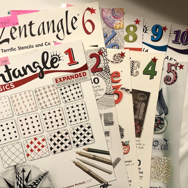 Sample book set of 10- Zentangle ~ Pat Ferguson Quilts