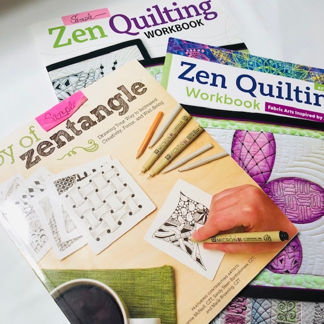 Sample book set of 3- Zen Quilting & Joy ~ Pat Ferguson Quilts